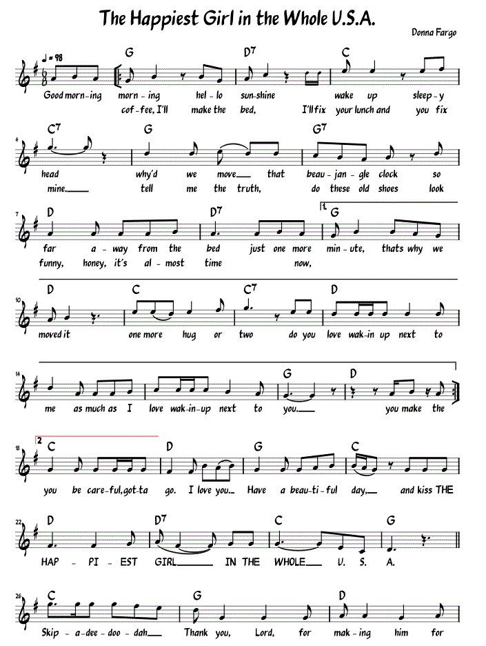 Sheet Music
